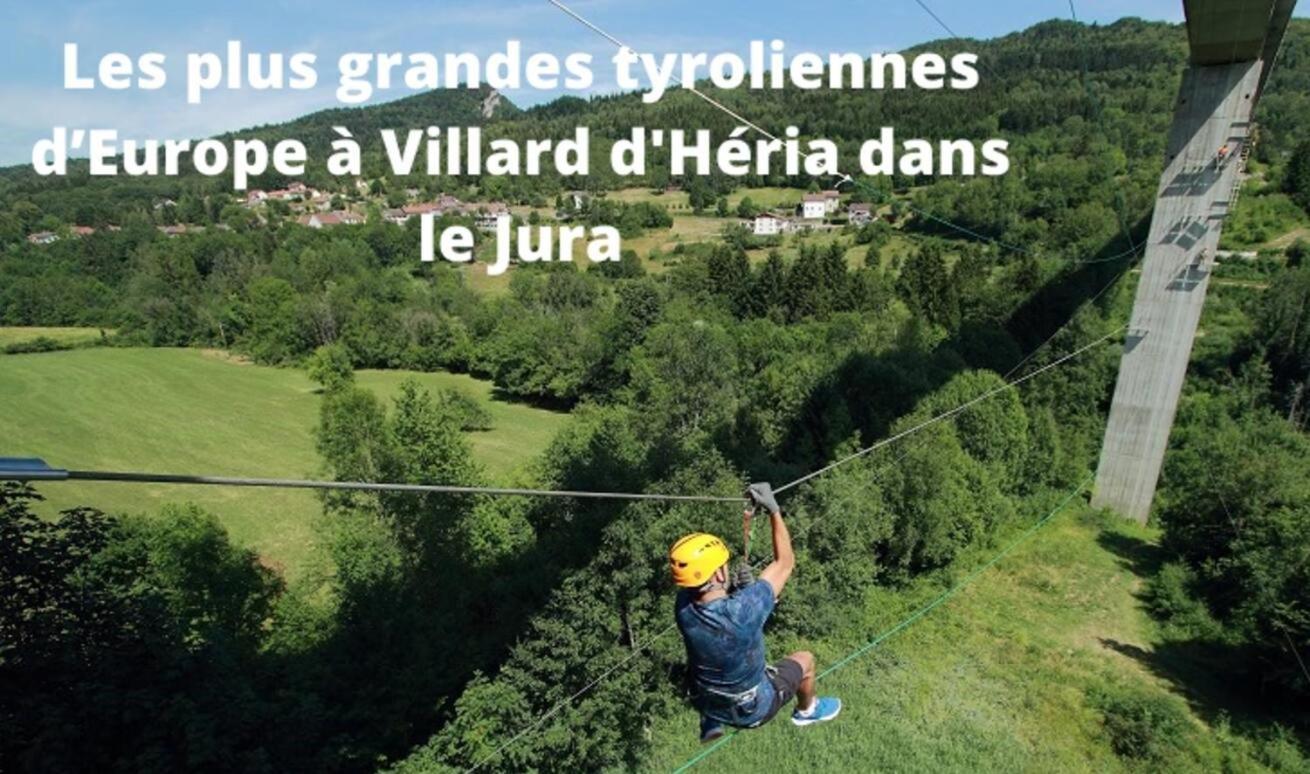 Superbe Appartement Au Coeur Du Jura 尚帕尼奥勒 外观 照片