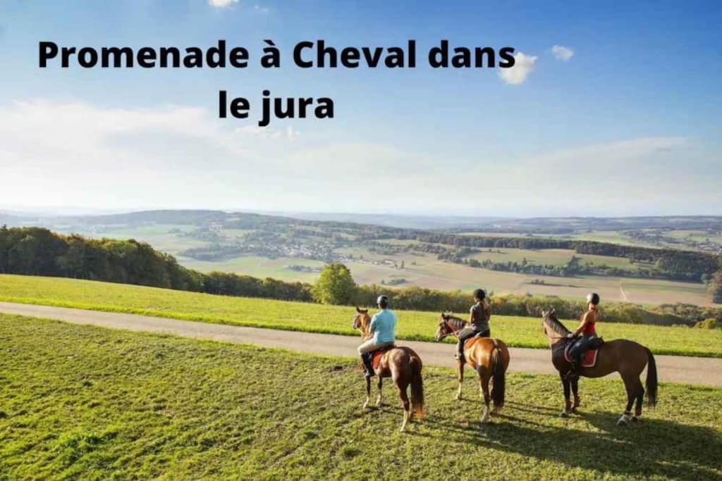 Superbe Appartement Au Coeur Du Jura 尚帕尼奥勒 外观 照片