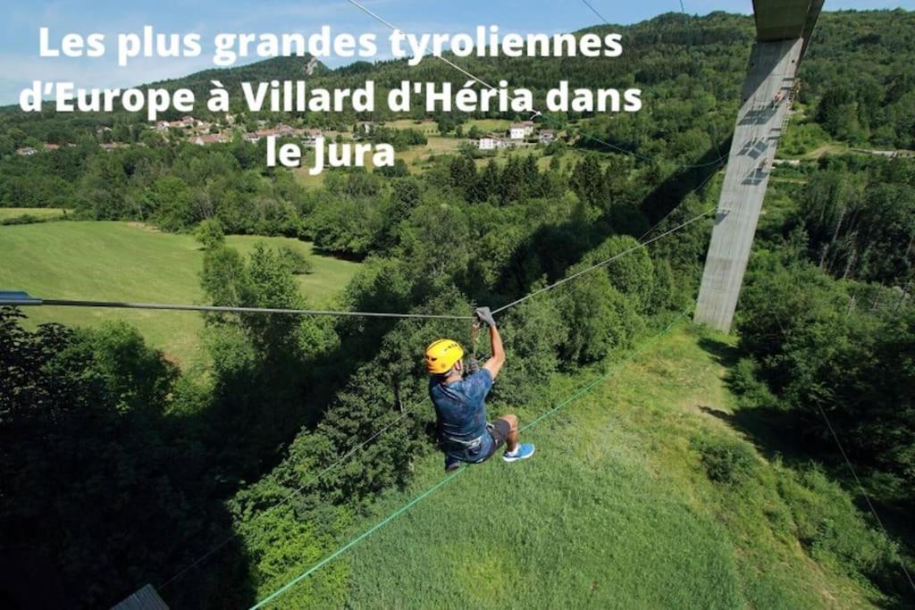 Superbe Appartement Au Coeur Du Jura 尚帕尼奥勒 外观 照片